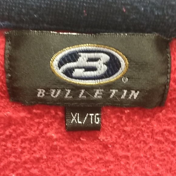 Bulletin Montreal Canadiens Men's Sweater Size XL Red & Blue - Picture 5 of 9